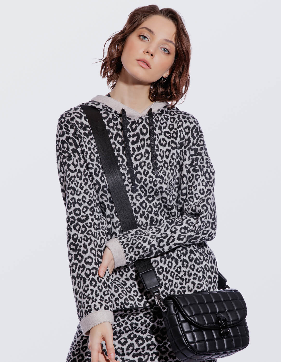 Animal Print Hoodie