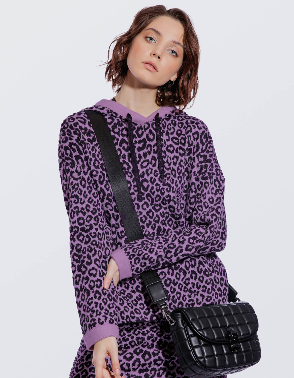 Animal Print Hoodie