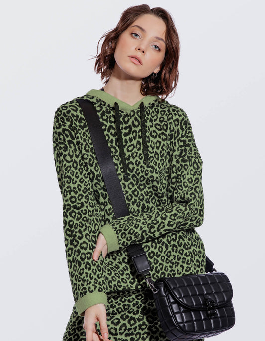 Animal Print Hoodie