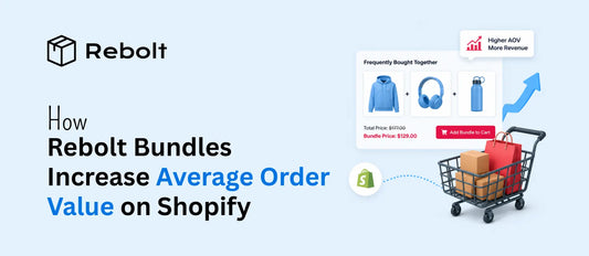 How Rebolt Bundles Increase Average Order Value on Shopify