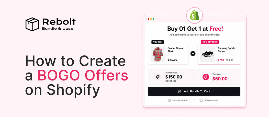 How to Create a BOGO Offers on Shopify