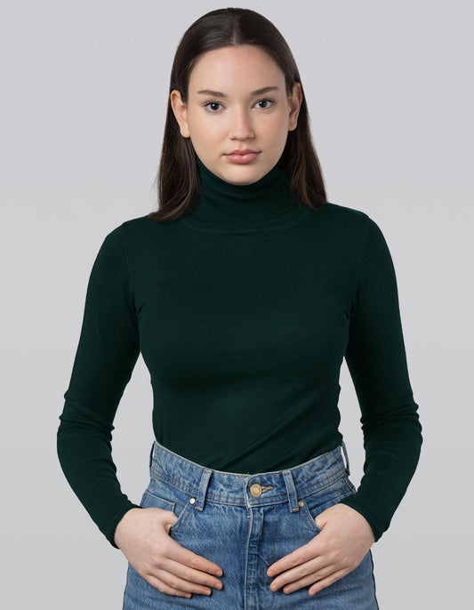 Black high-neck
